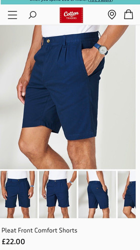 Cotton traders men blue - traders, men’s
