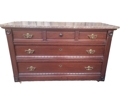 Antique mahogany sideboard - antique,