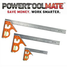 BahcoCSPACK Combination Square Triple Pack 6in 12in 16in