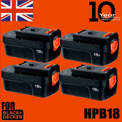 8ah battery 18v for black - 4x,