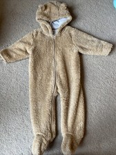 Next Fluffy Teddy Snow Pram