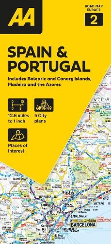 Road map spain - road,