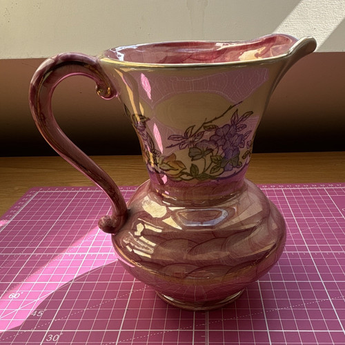 Maling rosine ceramic jug pink - maling,