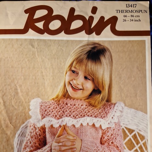 Robin 13417 knitting pattern - robin,