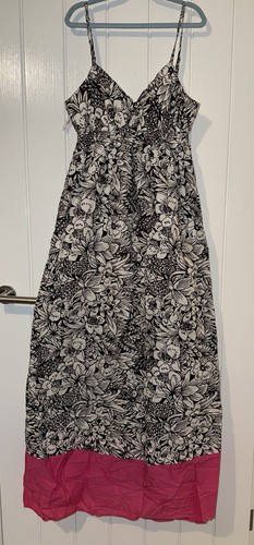 Aeropostale black white floral - black/white,