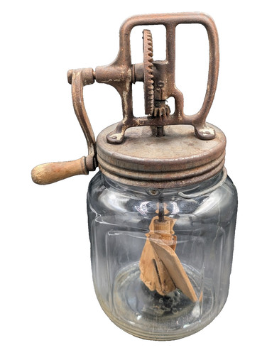 Antique hand crank 4 - hand-crank, 40