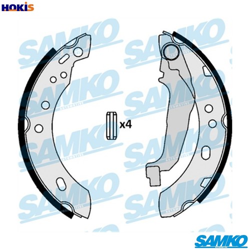 Brake shoe set 87090 for - brake,