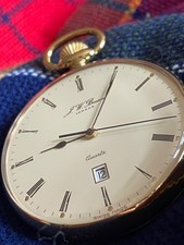 Silver Pocket Watch By J W