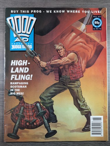 2000ad prog 833 featuring - 2000ad,