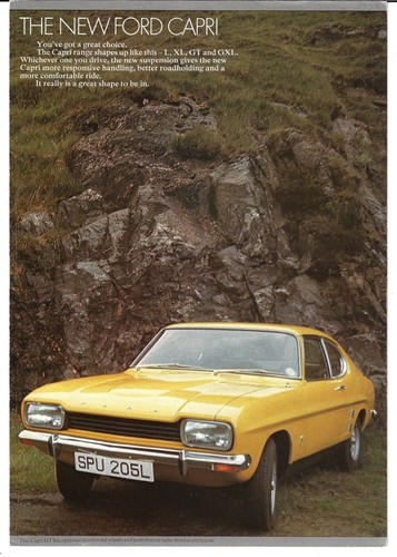 Ford capri mk1 1972 1973 - mk1, uk