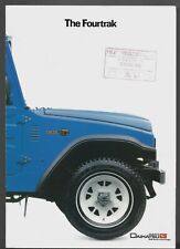 Daihatsu Fourtrak 1983-84 UK Market Sales Brochure F20 F50 F55 Taft