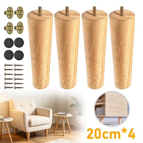 4pcs tapered solid wood - solid,