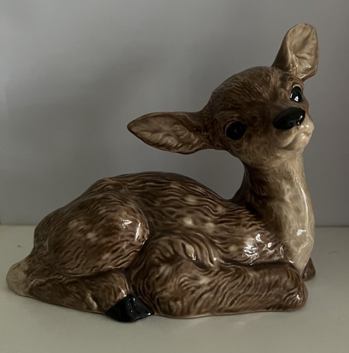 Vintage large fawn deer - vintage, deer/bambi