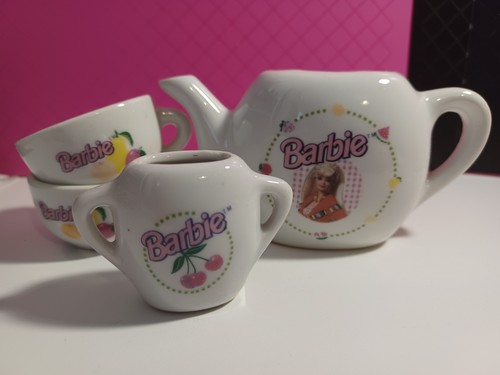 Barbie childs tea set play - childs,