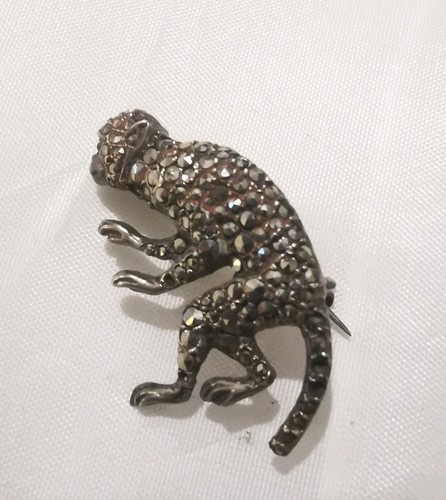 Antique silver and - and, marcasite