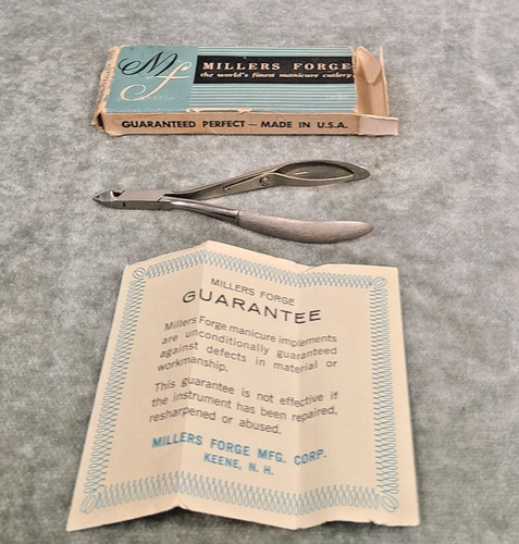 Vintage millers forge cuticle - millers,