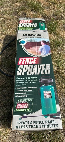 Ronseal precision pump - pump, fence