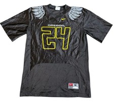 University Of Oregon Ducks College Football Jersey Youth Medium Black See Measur
