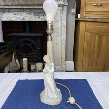 Lladro NAO Table Lamp Of A