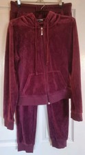 Burgundy Womens Lounge Set 2