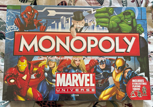 Hasbro monopoly marvel - monopoly,