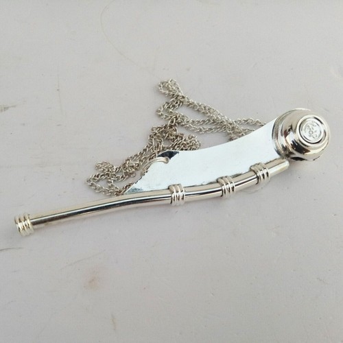 Boatswain brass whistle w - brass,