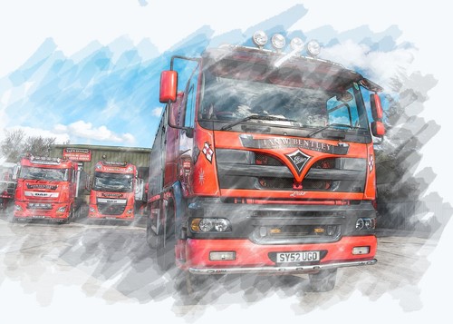 Foden alpha eight wheel - foden, eight-wheel