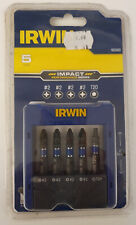 Irwin Impact Screwdriver Pocket Bit Set, 5 Piece IRW1923433