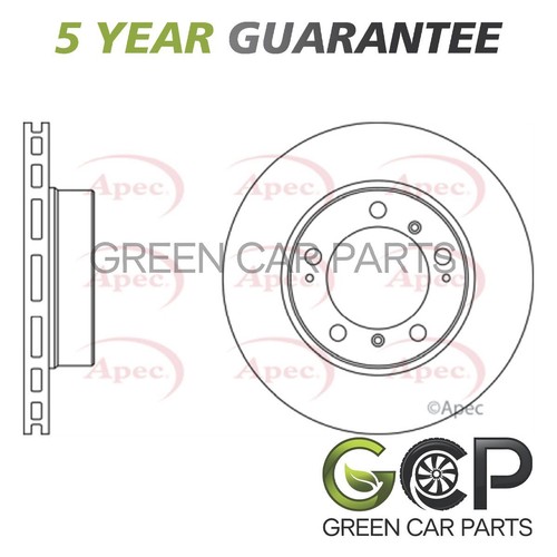 Brake disc front gcp fits - brake,