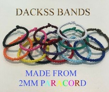2mm paracord Hand made Wristband Bracelet Ladies & Gents Children Top Quality  