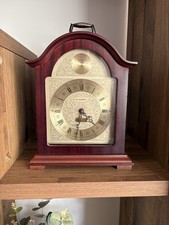 Vintage H Samuel Mantle Clock Chiming beautifully dimensions 11 x 8  x 6 inches 