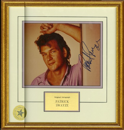 Patrick swayze autographed - patrick,