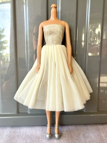 Barbie doll cream party - doll,