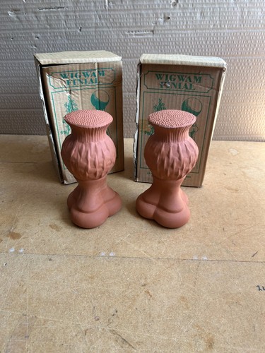 Pair wigwam finial - of,