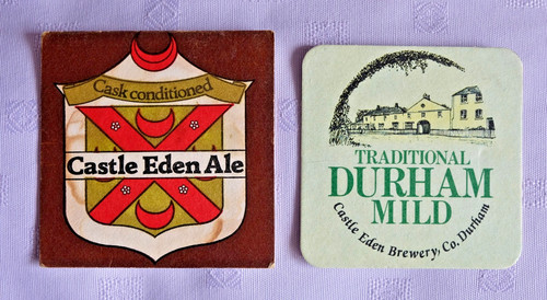 Vintage beer mats castle - beer,
