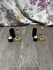 2 x Chanel No5 Eau De Toilette Black & Gold Refillable 50ml Bottle (Empty)