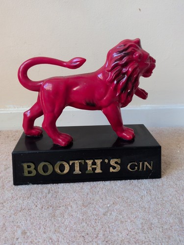 Vintage 1960 booth gin - booth's,