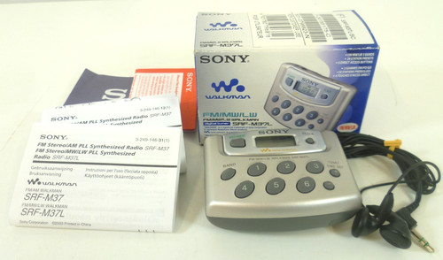 Sony srf m37l lw walkman - fm/mw/lw,