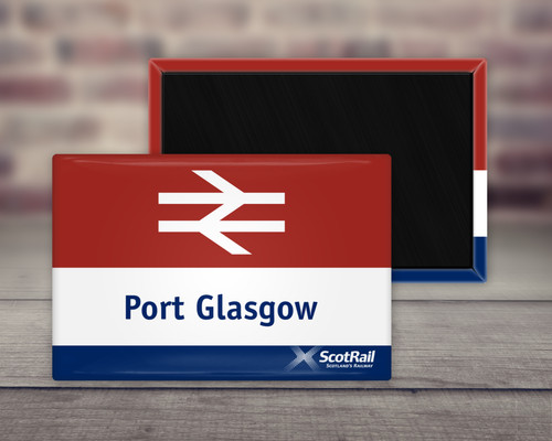 Scotrail train station sign