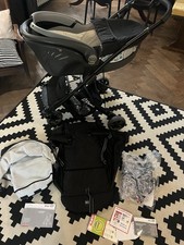 Britax Romer Pushchair & Carry Cot With Rain Covers, Ideal For Premature Baby 