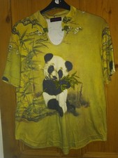 Butler and Wilson,Panda T-shirt,42"Chest approx.,Bead Detailing,decorative Clasp
