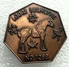 Scotland Masonic Token - Lodge Buchlyvie No.1268 - Scottish Penny Coin