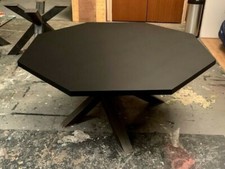 Bespoke Oak Dining Table Stain & Lacquer Octagonal