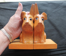 Vintage Wooden 'Scottie Dog'