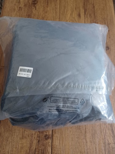 Next grey faux - throw, 130cm