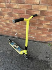 Fox Pro Raw Stunt Scooter - Yellow (Bar Height 25.5”)