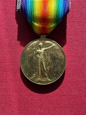Victory Medal to LT. COL. W.E.O.C. BLUNT. Royal Army Pay Department.