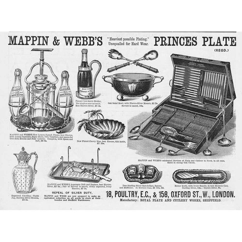 Mappin webb princes - webb, plate