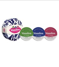 Vaseline Lip Treat Collection Gift Set for Her 3x 20 g- Vaseline - Brand New