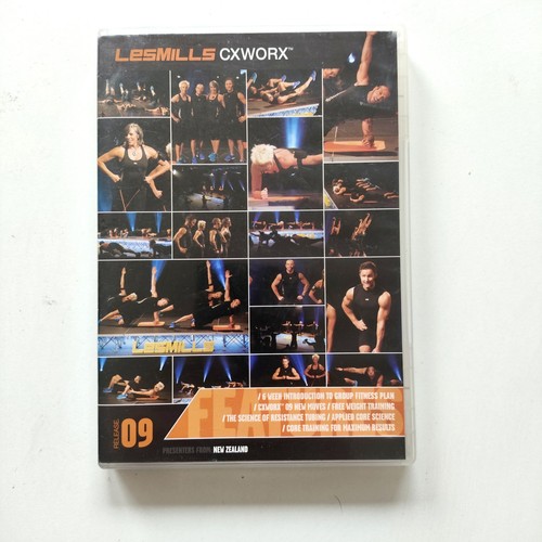 Les mills cxworx dvd cd - 9,